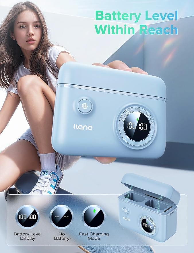 llano NP-W126S Dual Battery Fast Charger