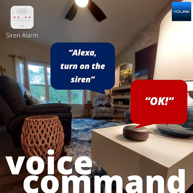 Smart Siren Alarm, Wireless Home Security Alarm