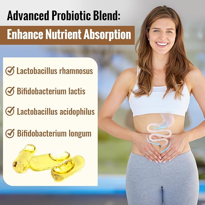 19-in-1 Hyaluronic Acid Capsules - Hylunaric Acid 1200 mg, with Collagen Peptides, Vitamin C, Phytoceramides - for Skin, Eyes, Gastrointestinal, Bones & Joint Lubrication (2 Pack)