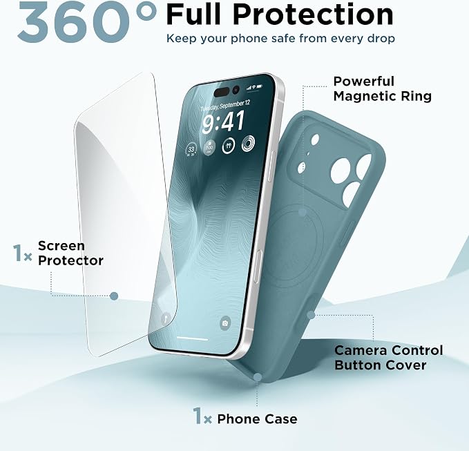 GolbinBox Magnetic for iPhone 17 Pro Max Case, Compatible