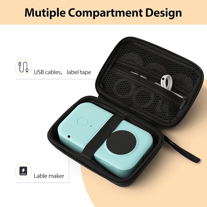 TUGUAI Label Maker Case Compatible