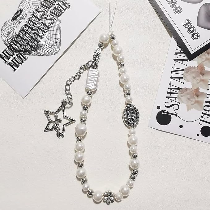 Beaded Camera Wrist Strap Cute Digital Camera Charm Lanyard, Phone Wristlet
