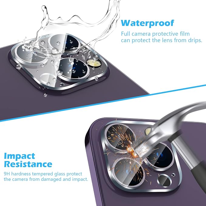 imluckies [3 Pack Camera Lens Protector
