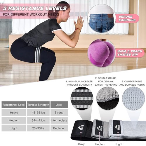 ATENTO Barbell Pad Set - 10Pcs Weight Lifting Belt & Thick Cushion for Hip Thrusts | Includes Ankle Straps & Carry Bag