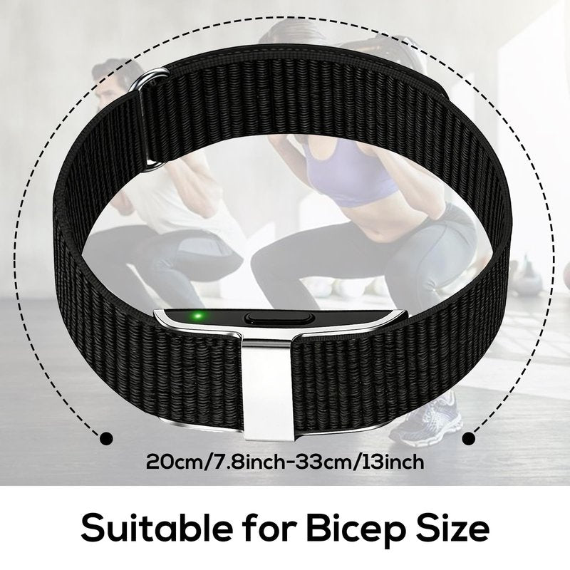 Zeeflufun Biceps Nylon Loop Bands Compatible with Hume Band - Armband/Ankle Soft Comfortable Breathable Replacement Strap for Hume Bands,for Women Men