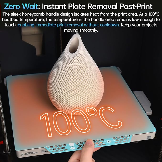 BIQU CryoGrip Pro Glacier 257x257mm Panda Build Plate