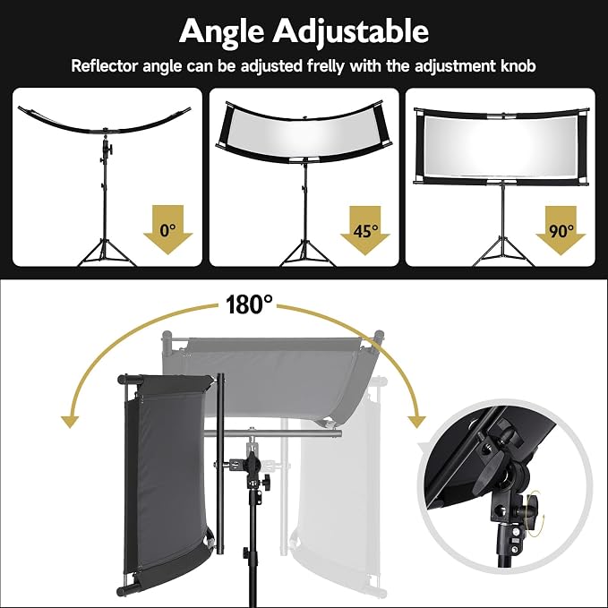 Clamshell Light Reflector/Diffuser