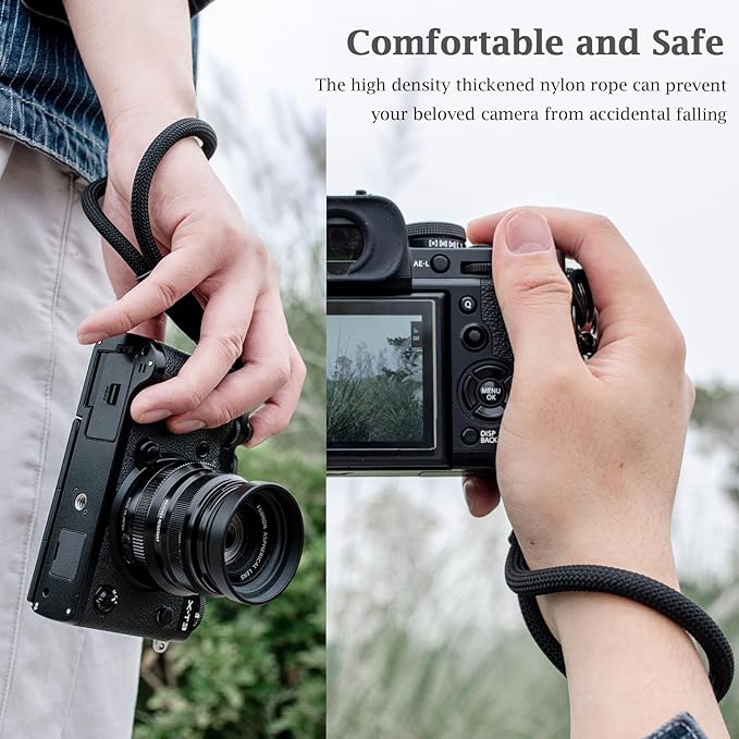 VOVMOEYA Camera Wrist Strap Rope, Camera Hand Strap Compatible