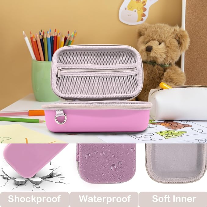 Instant Print Film Camera Case for Kid Cameras & Digital Video Camera, Hard