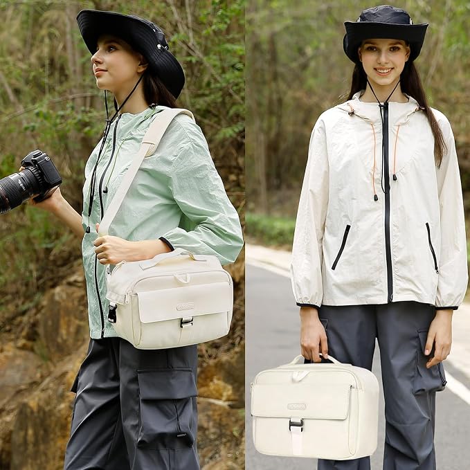 MOSISO Camera Shoulder Bag Case Crossbody Sling Purse, DSLR/SLR/Mirrorless