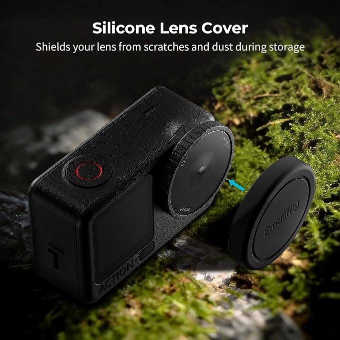SmallRig 1/4 Black Mist Filter for DJI Osmo Action 6, Snap On Black Diffusion