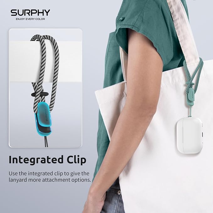 SURPHY 2 Pack Phone Lanyard for Cellphone Case, Phone Wrist Strap for Case
