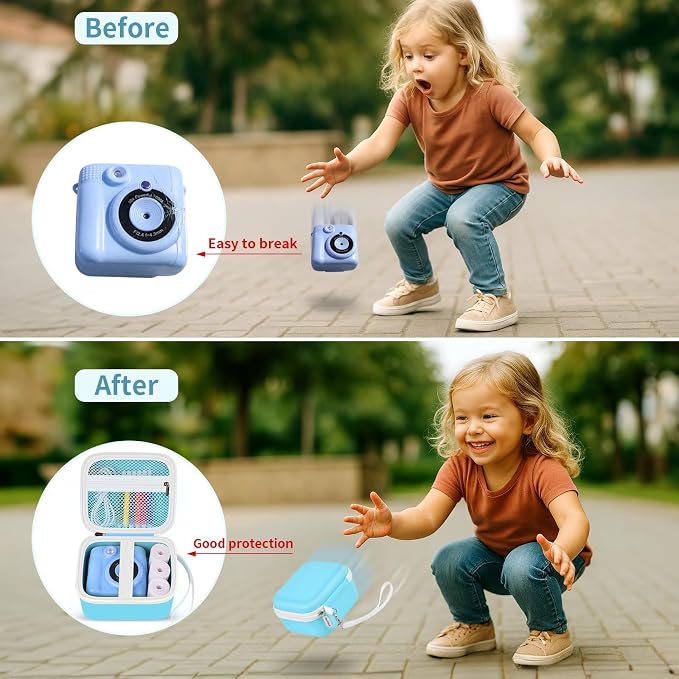 PAIYULE Kids Instant Print Camera Case