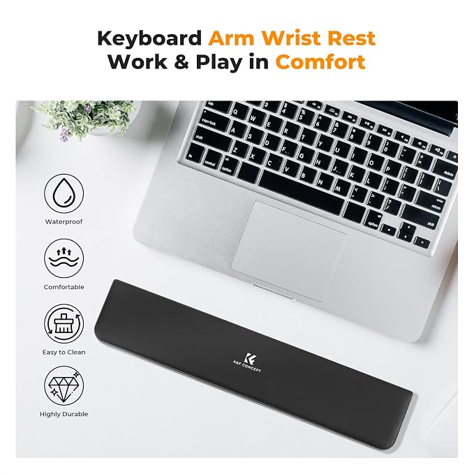 K&F Concept Multi Functional Keyboard Cleaning Kit · Keyboard Arm Wrist Rest