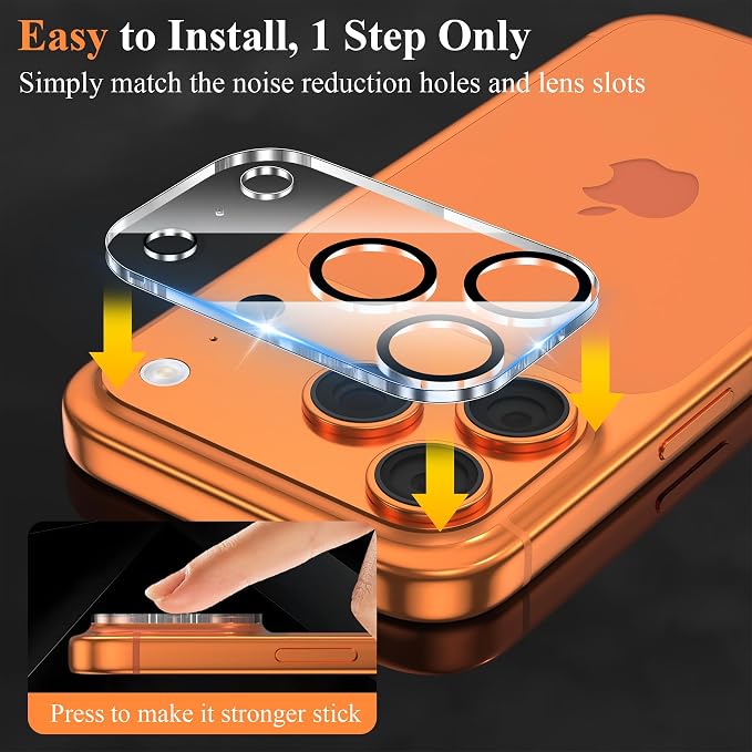 4 Pack Camera Lens Screen Protector Compatible