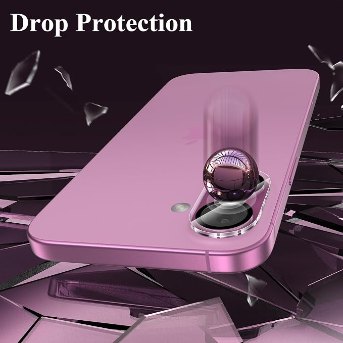 YWXTW [5 Pack Designed for iPhone 16 Camera Lens Protector, for iPhone 16 Plus