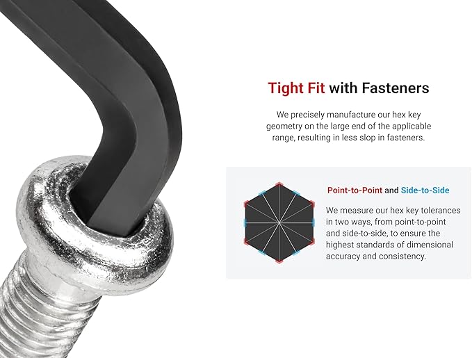 TEKTON Short Arm Ball End Hex L-Key Set with Holder, 13-Piece (0.050-3/8 in.) | KLX91112