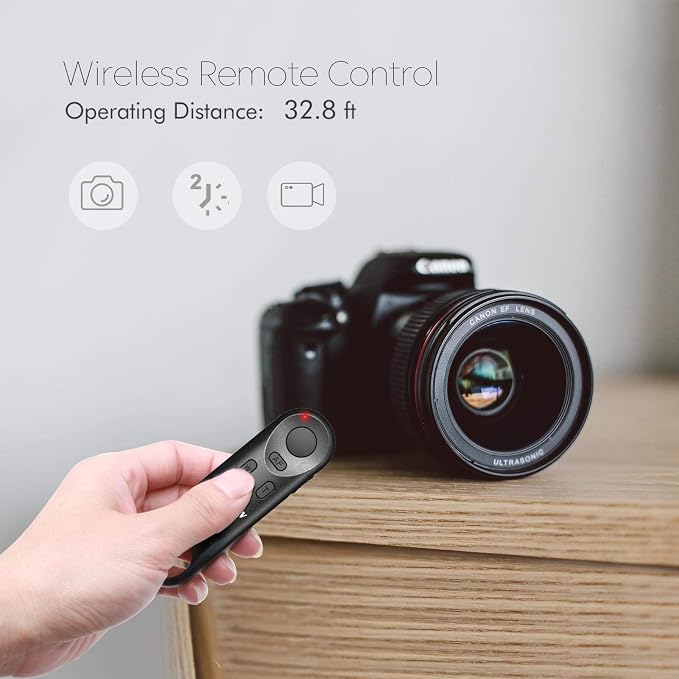 AODELAN Camera Remote Control for Canon EOS RP, EOS R, M50 II, 6D Mark II