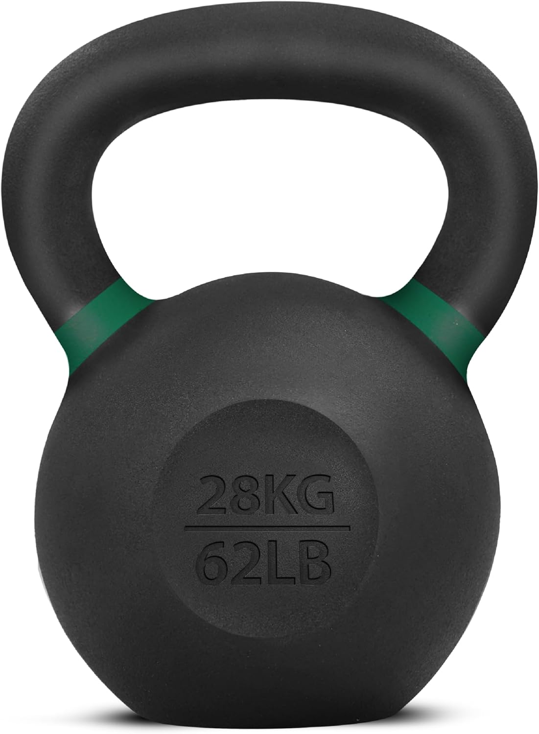 Yes4All Powder Coated Cast Iron Kettlebell Set - Strength Training Weights for Full Body Workout | Home Gym Essentials
