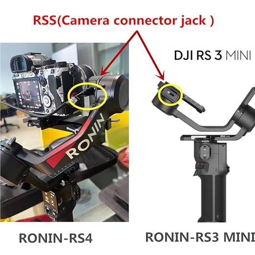 RSS-P for DJI Ronin stabilizer Connected to GH Remote Shutter Cable Camera and