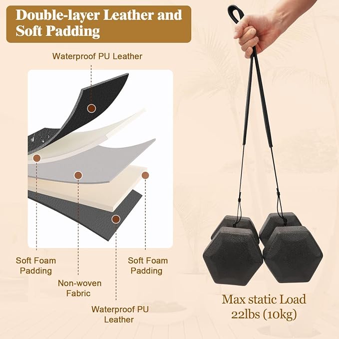 1.8”Wide Camera Strap, Fashionable PU Leather Camera Strap