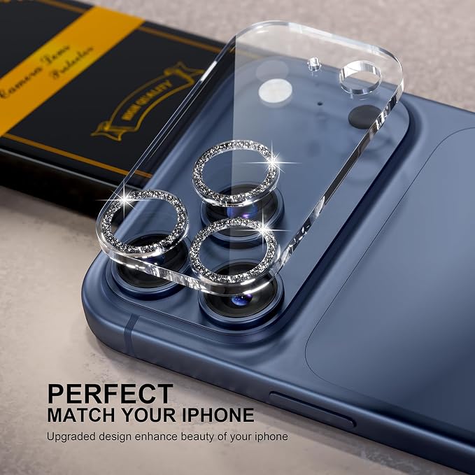 for 6 Pack iPhone 17 Pro Max Camera Lens Protector 9H Tempered Glass Camera