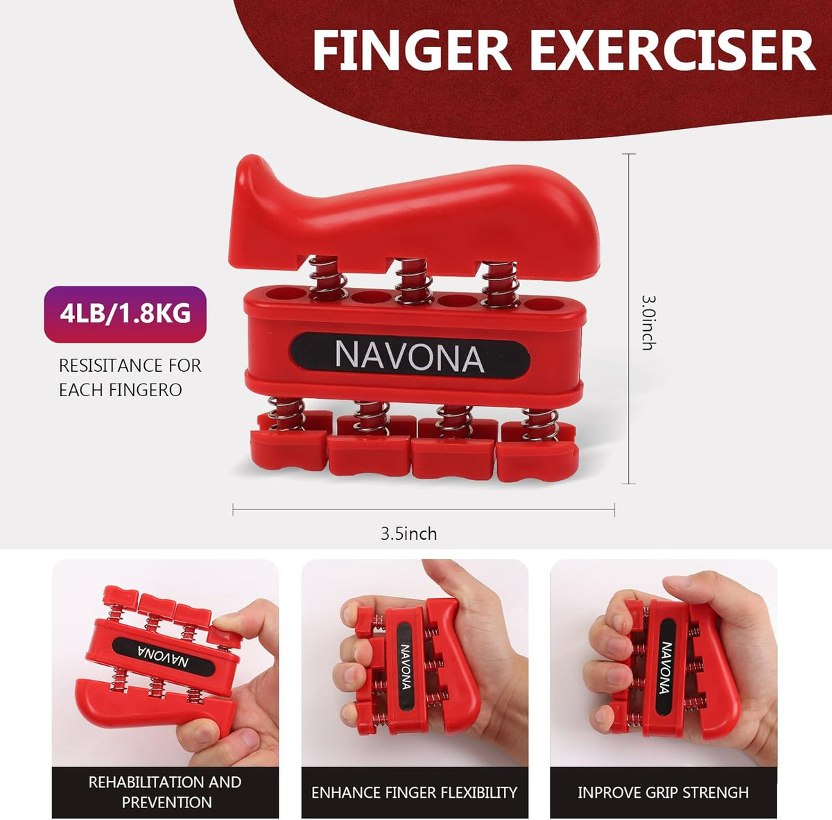 Skiennix 13 PCS Grip Strength Trainer Kit - Hand Gripper & Forearm Strengthener for Muscle Building & Recovery