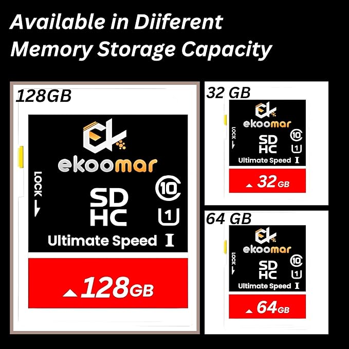 Card - Class 10, High-Speed Memory Card