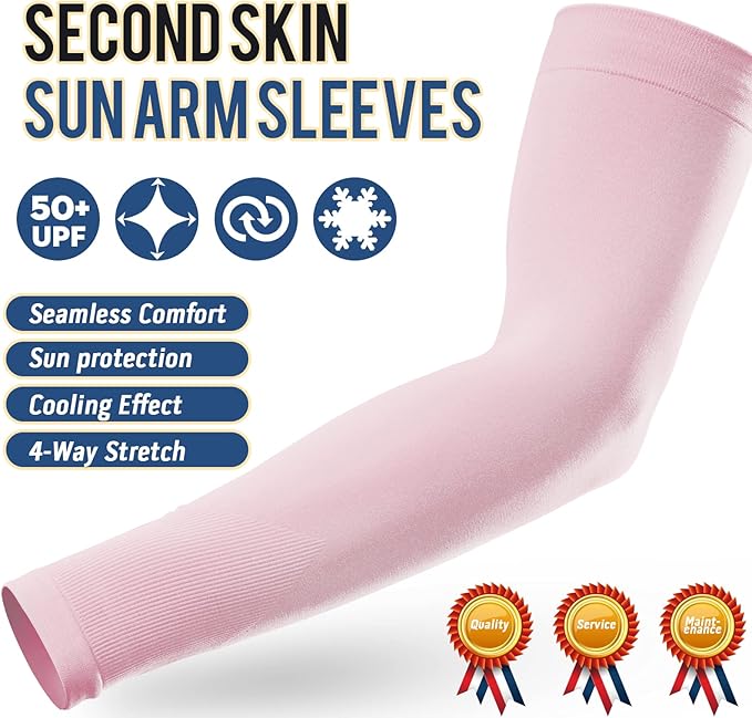 GOUNOD Arm Sleeves for Men Women,Compression Sleeves to Cover Arms for Men Working,Sun Sleeves for Men UV Protection
