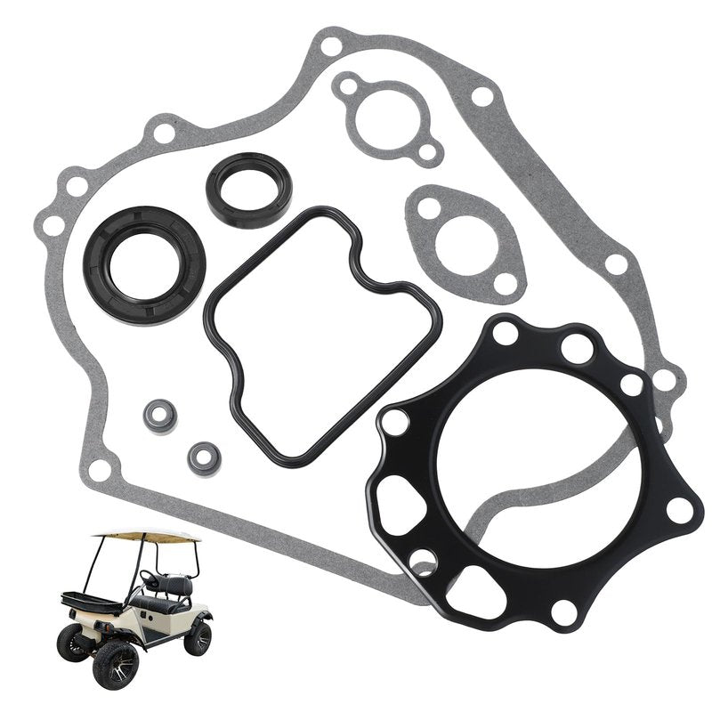 Roykaw Golf Cart Gaskets and Seals Rebuild Kit Compatible with Club Car DS/Precedent 1992-up FE290 Engine Gas Models, OEM# 1023047-01, 6751