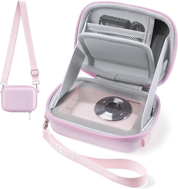 K&F CONCEPT Carrying Case for Digital Camera, Small Hard Shell Protective Case