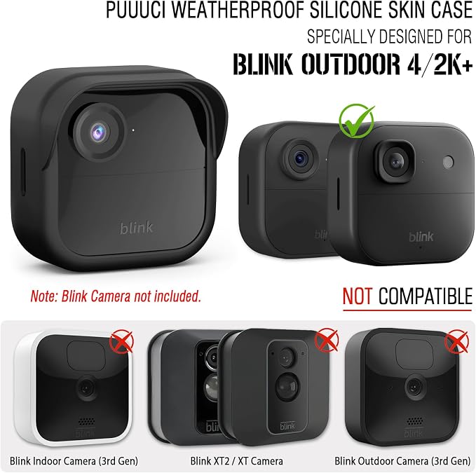 Silicone Skin Case/Cover for Blink Outdoor 4/2K+