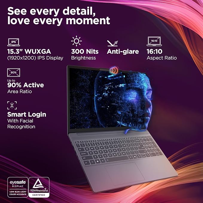 Lenovo New IdeaPad Slim Business Laptop(2026-2027 Premium Edition), Intel 10-Core i7-13620H(Beats i9-11900H), 16GB DDR5, 512GB PCIe, 15.3" WUXGA Anti-Glare Display, Windows 11 Pro with MS365 for Web