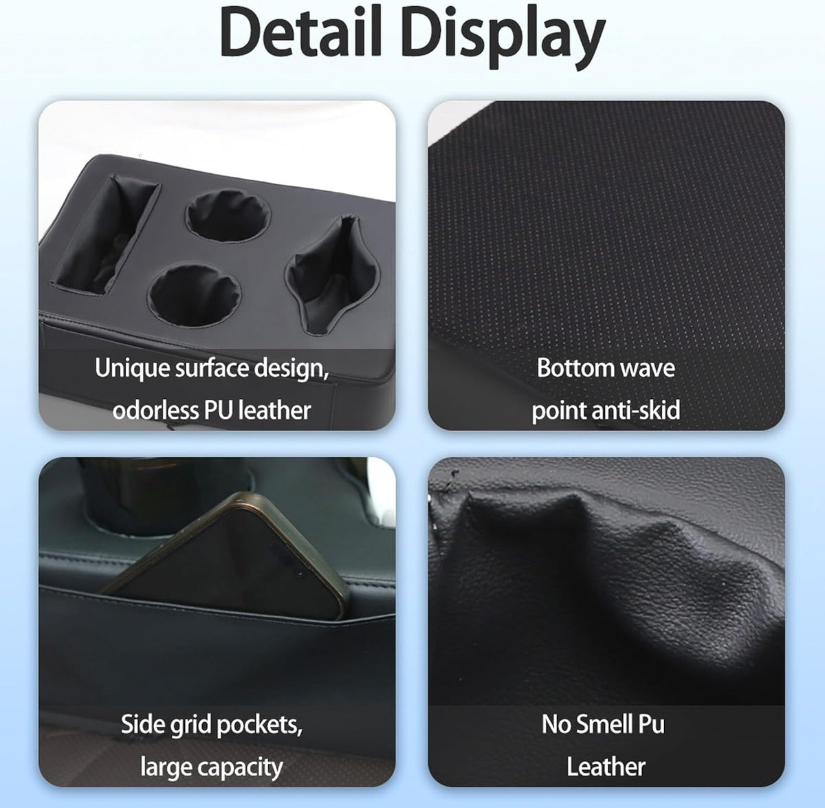 Car Back Seat Cup Holder for Car Truck Boat Bed Sofa Automotive Organizer
