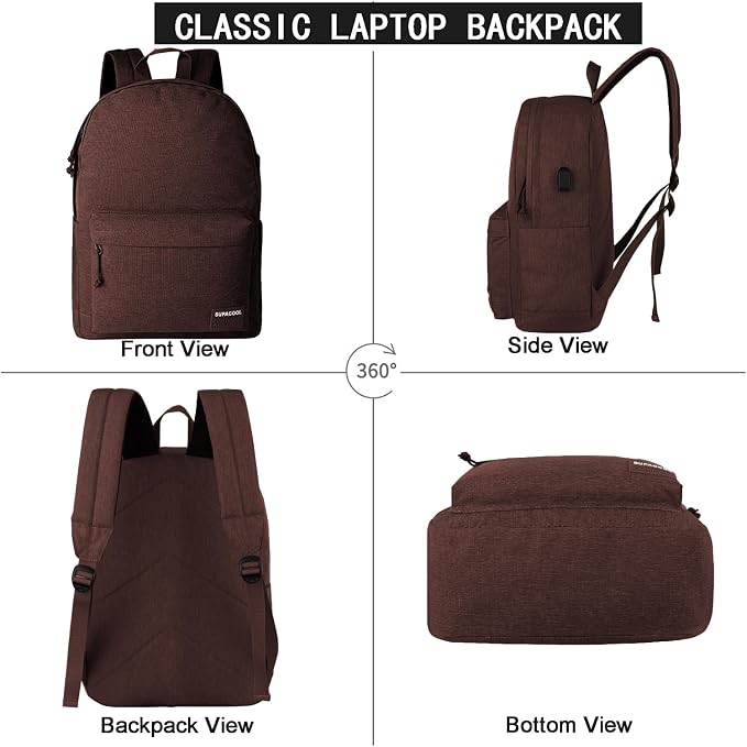 SUPACOOL Casual Laptop Backpack