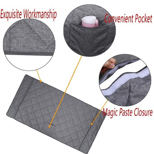 EZGO Golf Cart Seat Blanket & Cushion Covers for 2-Person Seats - Club Car & Golf Cart Accessories Gift for Men