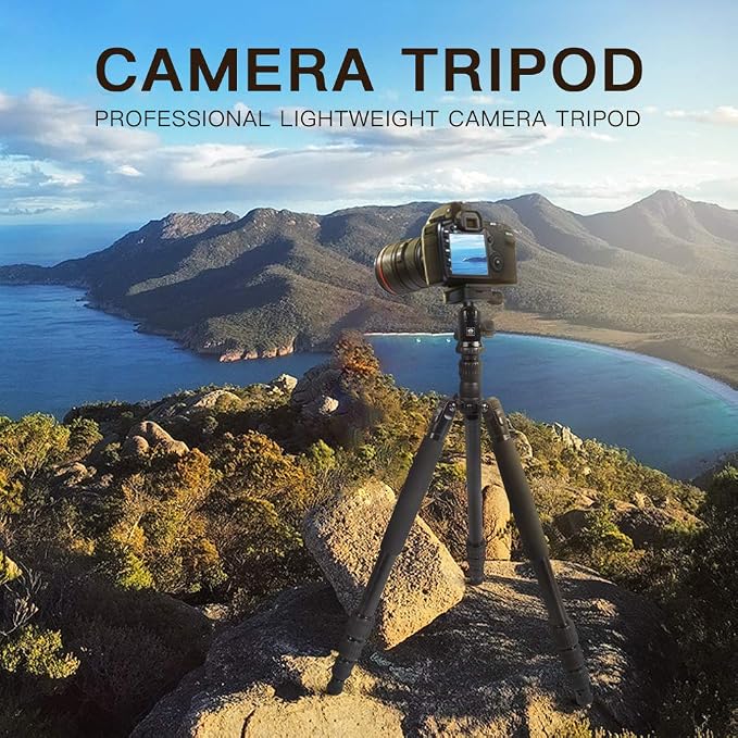 SIRUI Traveler 7A 65.55'' Aluminum Camera Tripod, E-10 Panorama Ball Head and