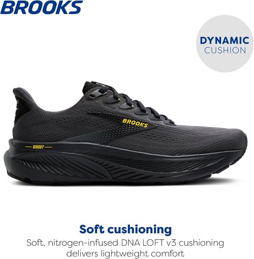 Brooks Men's Ghost 17 Running Shoes - Lightweight Comfort for Neutral Runners | Size Options Available