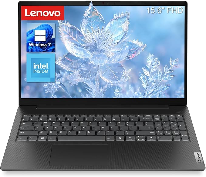 Lenovo Laptop Computer, Intel N100 Processor (2026 Edition), 15.6" FHD | 8GB DDR5 RAM, 512GB PCIe SSD, Portable Design & Long Battery Life, Ideal for College Student Everyday Use, Windows 11