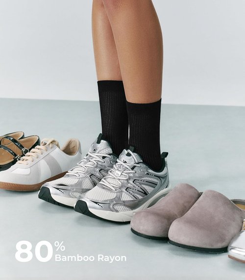 FITRELL Women's Bamboo Rayon Dress Socks - Thin, Breathable Calf Crew | 5 Pairs for Casual Wear