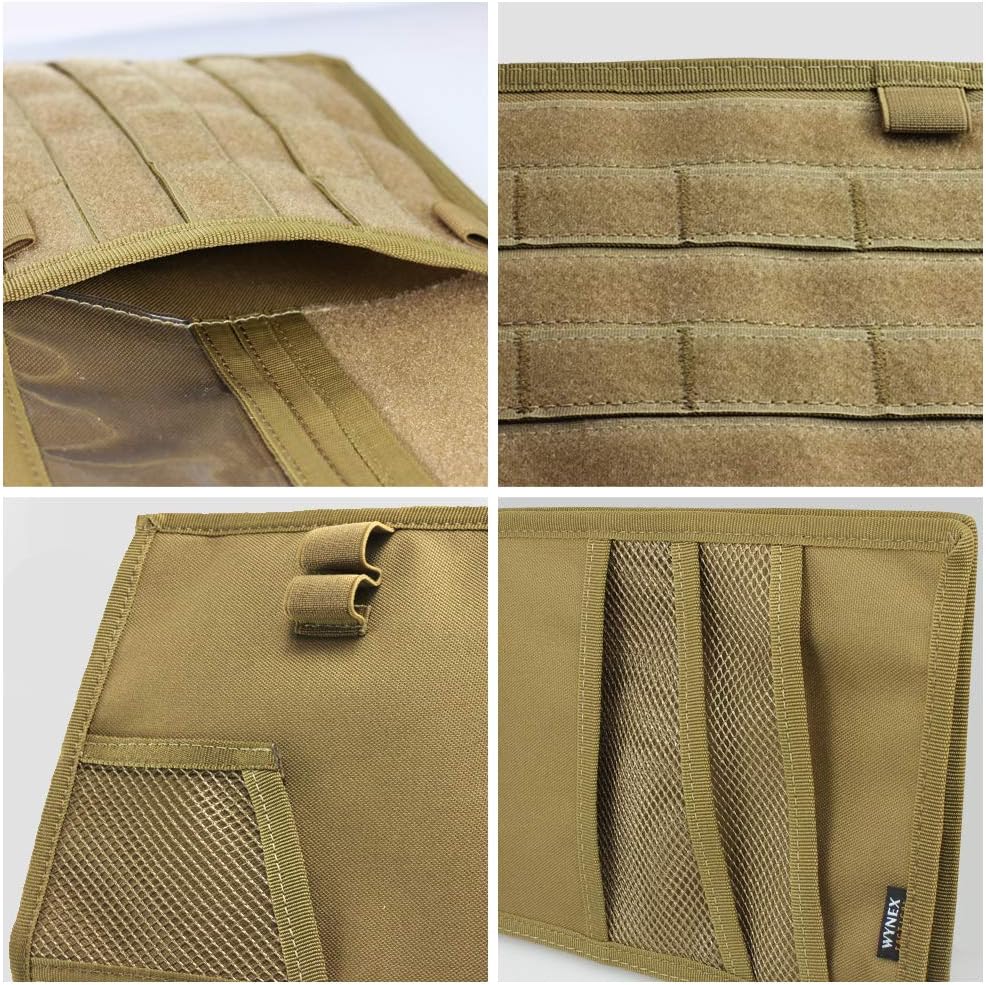 WYNEX Car Visor Organizer 2-Sided MOLLE Panel, for Car Trucks Pickup Vans