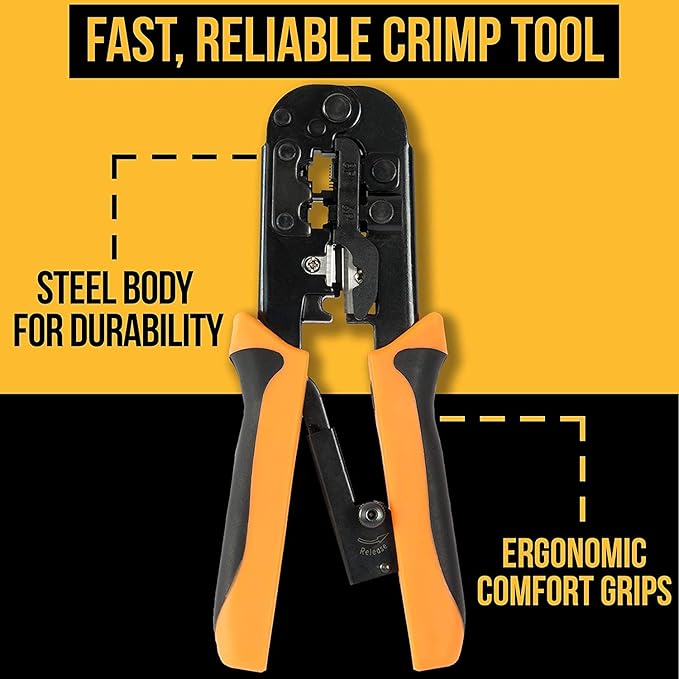 InstallerParts Network Repair Tool Kit 15 In 1 – Electronic Tool Set (6 Pack)