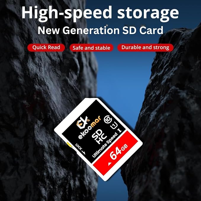 Card - Class 10, High-Speed Memory Card