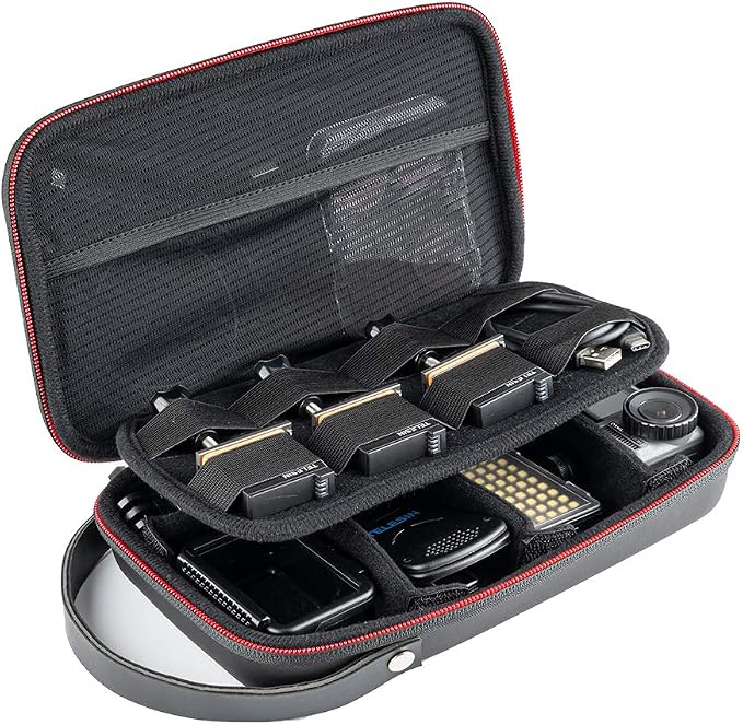 TELESIN Hard Carry Case Waterproof Carrying Bag