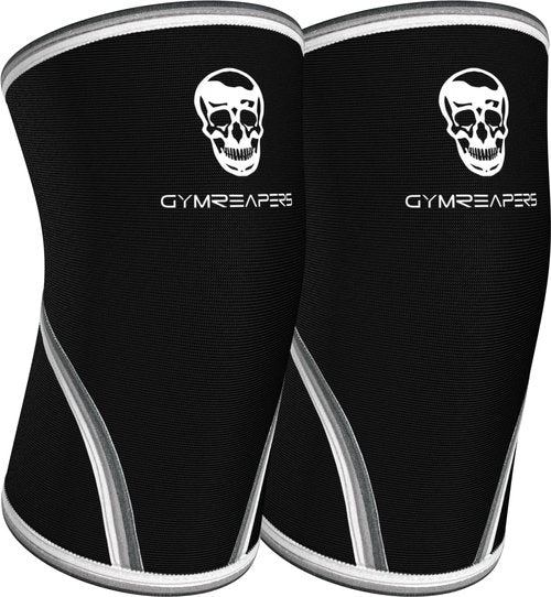 Gymreapers Elbow Sleeves - 5mm Neoprene Compression Support for Weightlifting & Pain Relief