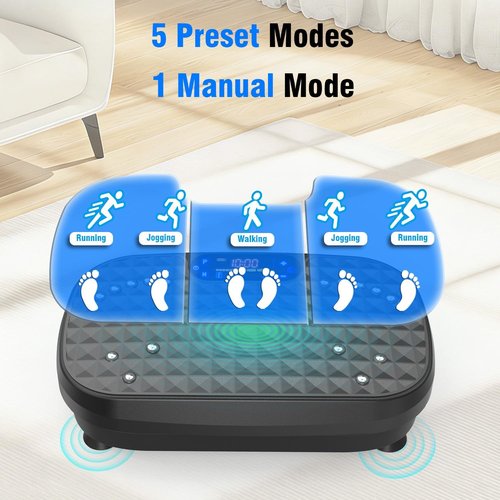 AXV Vibration Plate - Full Body Fitness Machine for Weight Loss & Fat Burning | Home & Gym Use