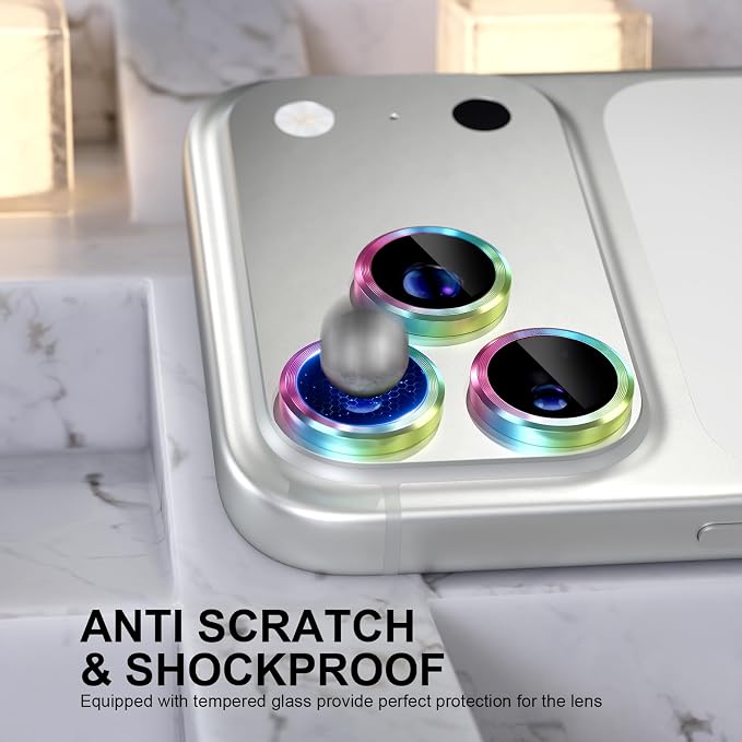 Choiche Compatible for iPhone 17 Pro/iPhone 17 Pro Max Camera Lens Protector