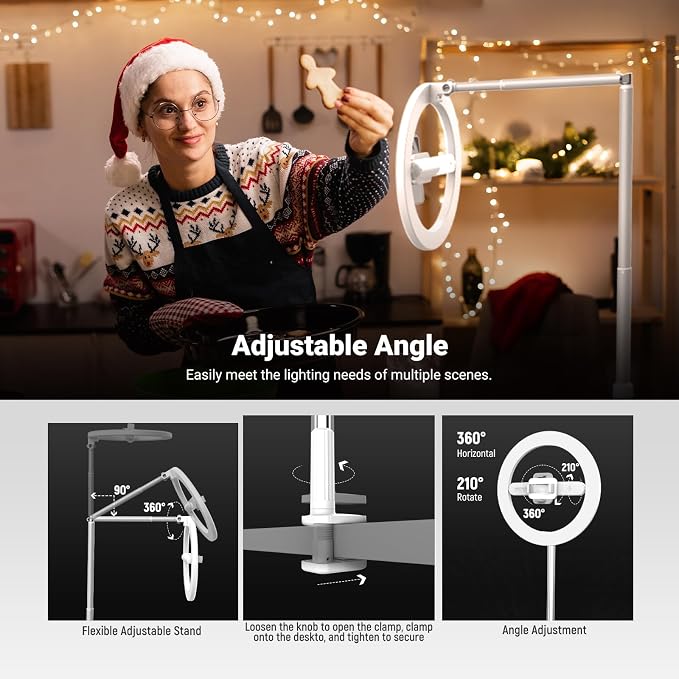 NEEWER Entry Level Version 10" 7W LED Selfie Ring Light