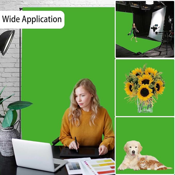 Green Screen Backdrop, Product Photo Backdrop