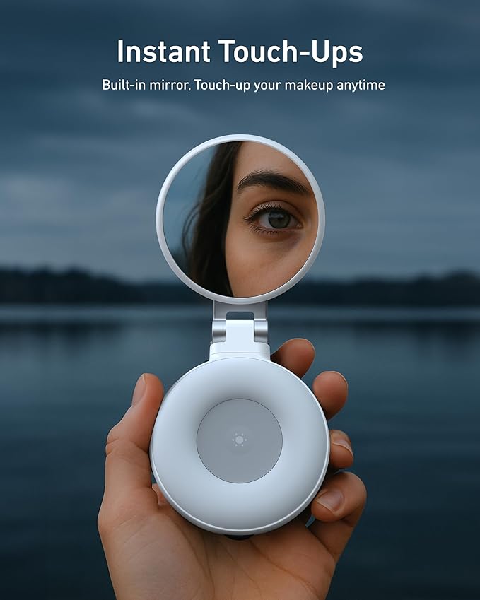 TELESIN C03 Magnetic Selfie Light, Phone Light Compatible